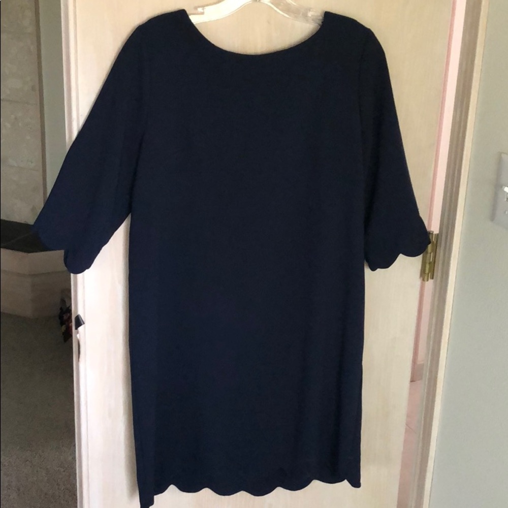 Navy Blue Dress